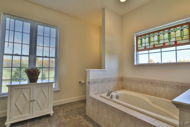 297 Meyer Road Nazareth, PA 18064 - Photo 20 of 41 a bathroom with a tub sink and window
