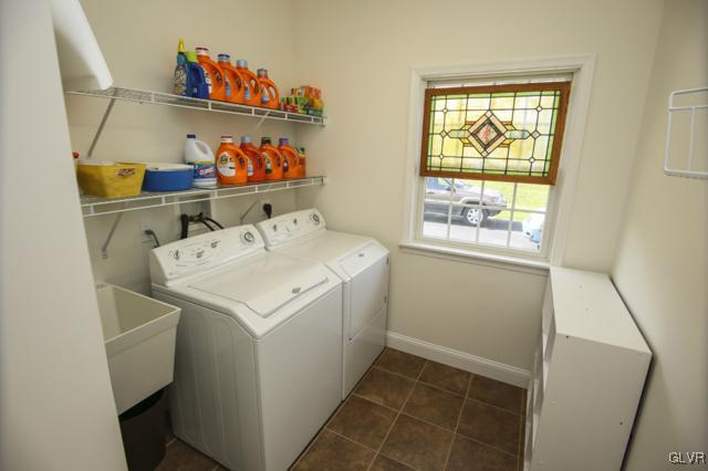 297 Meyer Road Nazareth, PA 18064 - Photo 27 of 41 a utility room with dryer and washer