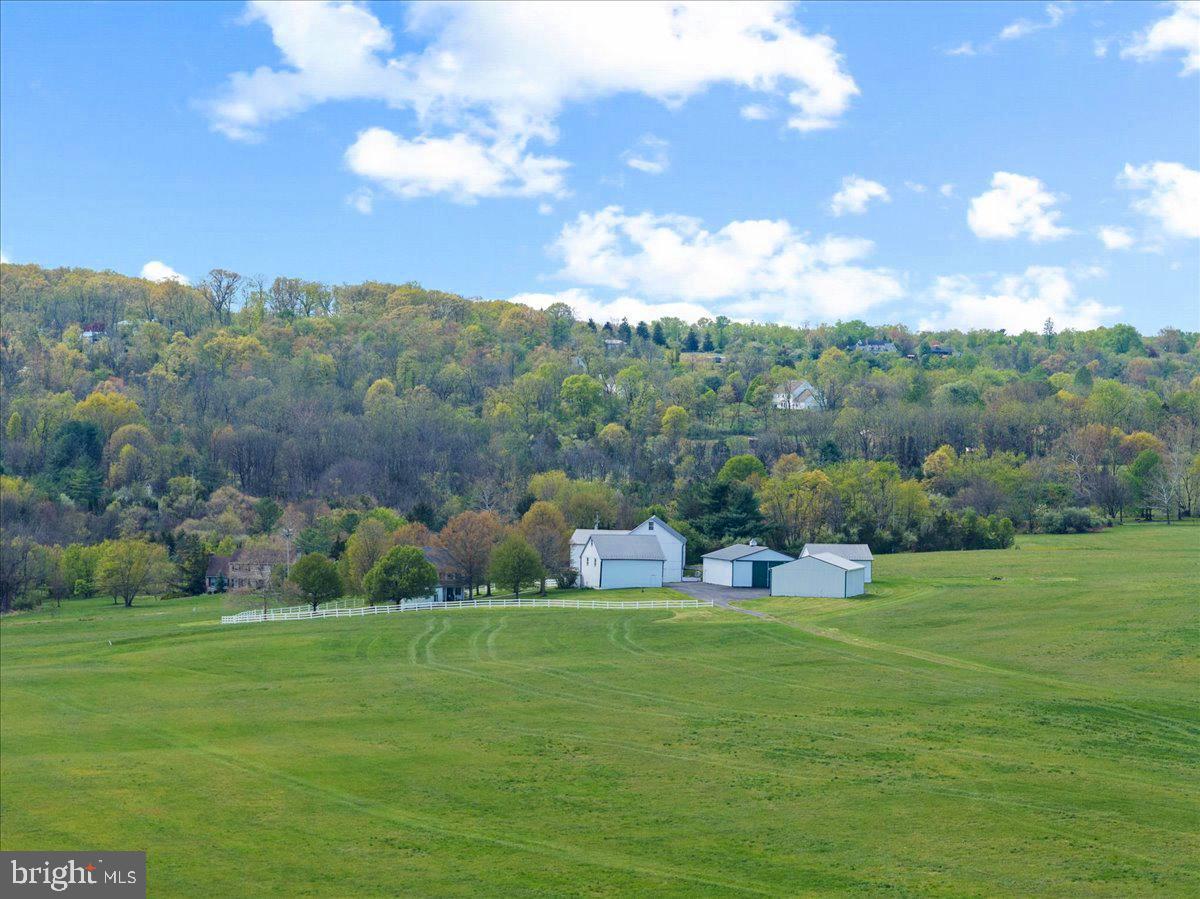 215 Nockamixon Road Kintnersville, PA 18930 - Photo 48 of 55 a view of grassy field with mountain