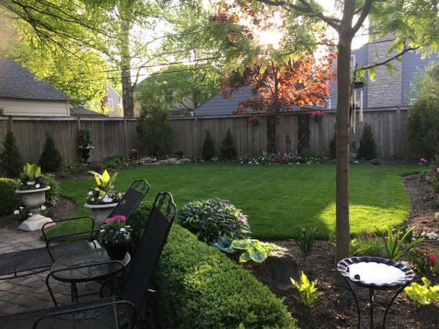2574 Wexford Road Columbus, OH 43221 - Photo 29 of 35 Backyard landscaping during the summer months.