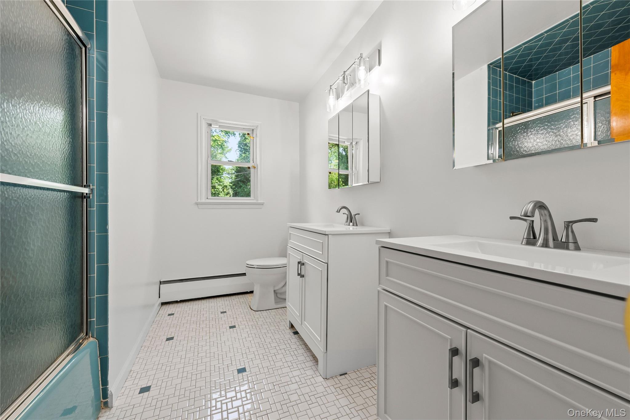 18 Dogwood Road Searingtown, NY 11507 - Photo 16 of 28 Hall bathroom on first floor