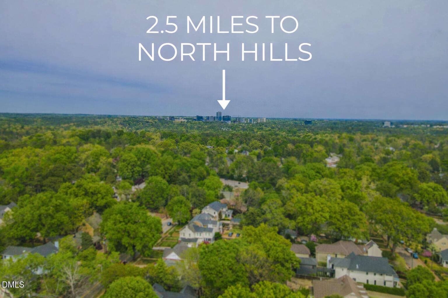 2118 Cowper Drive Raleigh, NC 27608 - Photo 9 of 13 2.5 Miles to North Hills