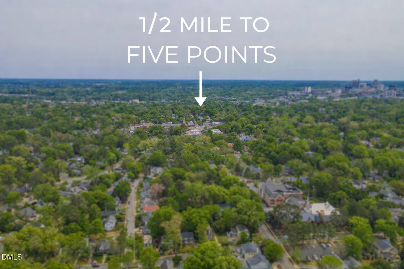 2118 Cowper Drive Raleigh, NC 27608 - Photo 8 of 13 1/2 Mile to Five Points