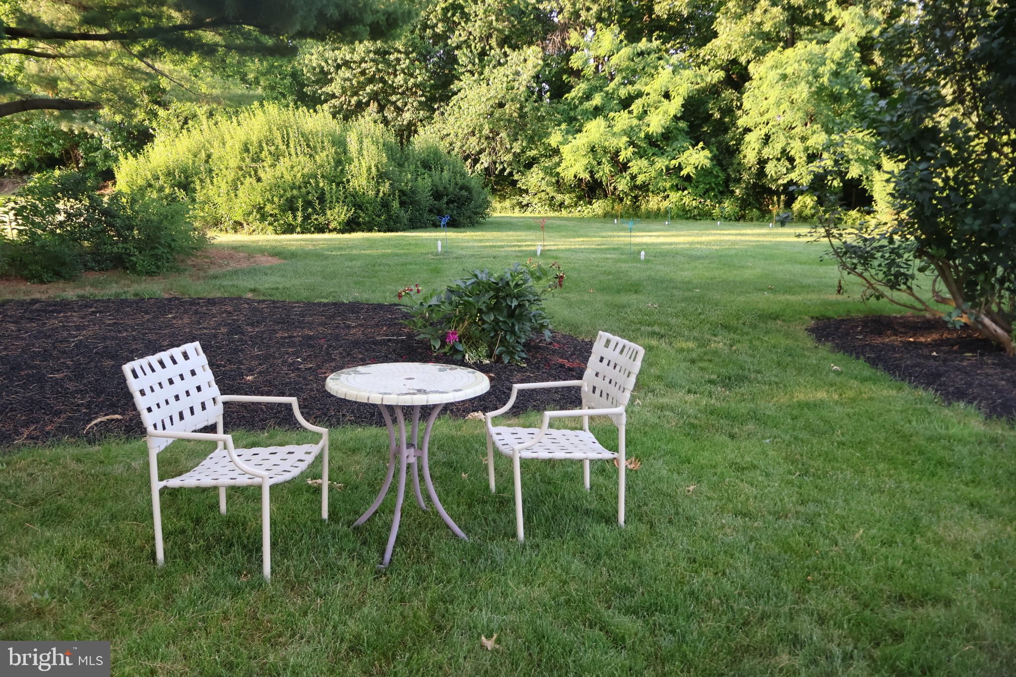 509 Buchland Road Narvon, PA 17555 - Photo 81 of 94 a view of a table and chairs in the garden