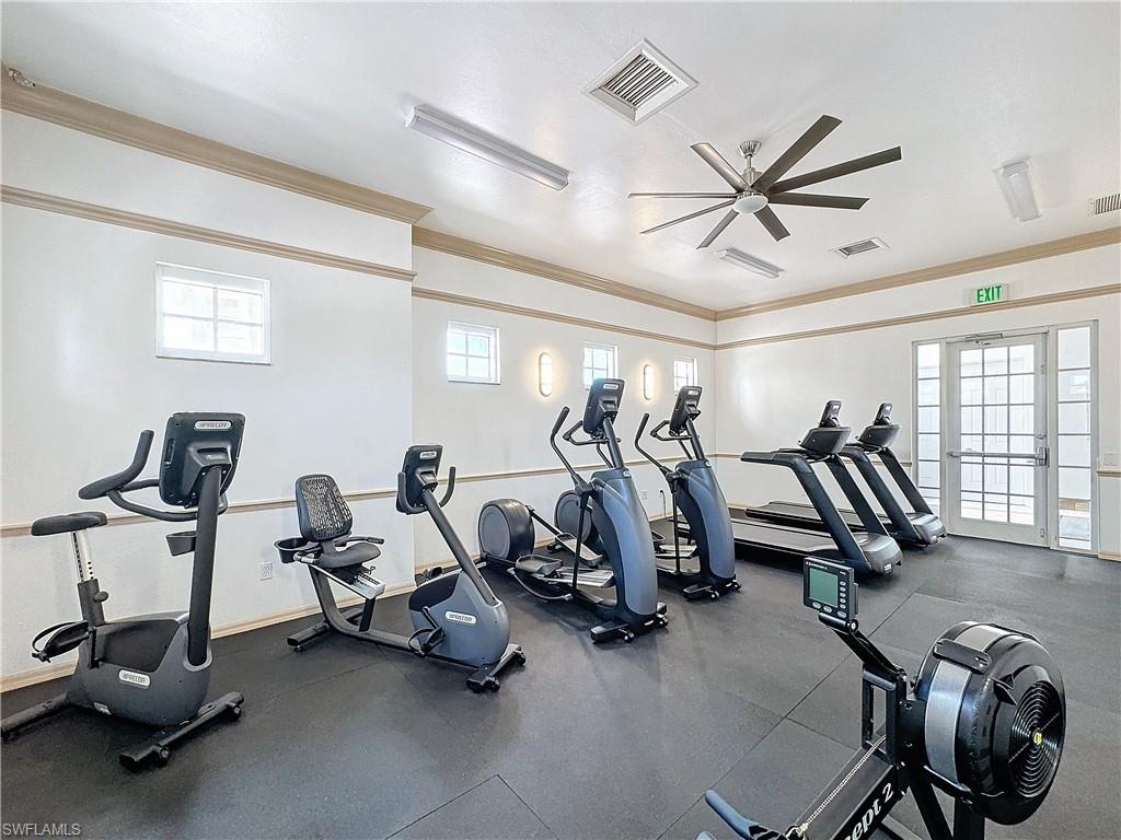 400 Flagship Drive, Unit 501 Naples, FL 34108 - Photo 38 of 38 a view of a room with gym equipment