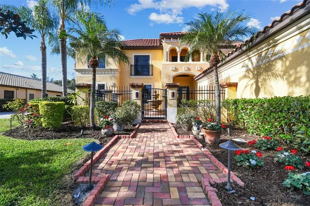 a view of yard with swimming pool