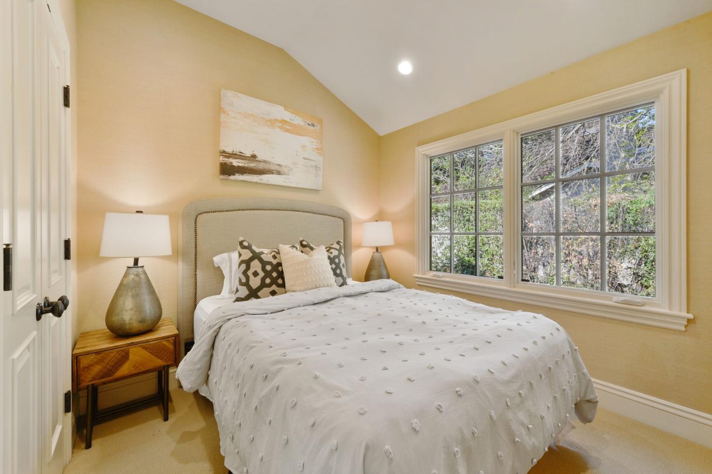 60 Holbrook Lane Atherton, CA 94027 - Photo 15 of 29 a bedroom with a bed and a window