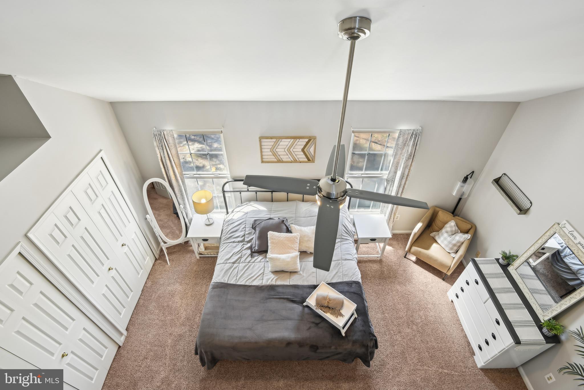 7716 Scatteree Road Severn, MD 21144 - Photo 25 of 41 View of Primary Bedroom From Loft