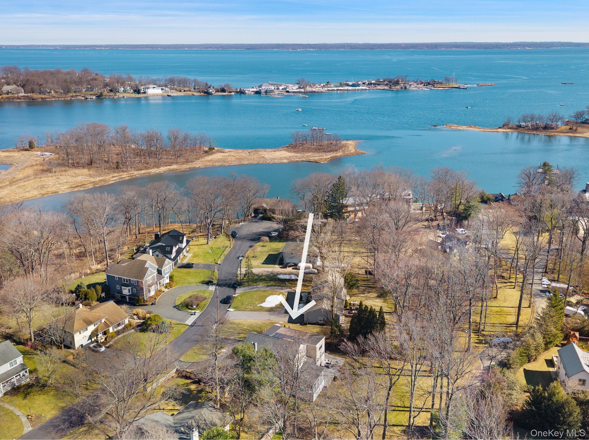 a view of a city with ocean view