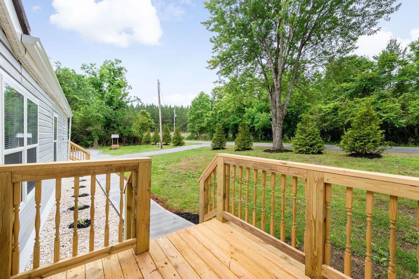 4342 County Line Road Patrick Springs, VA 24133 - Photo 4 of 34 a view of balcony with wooden floor and fence
