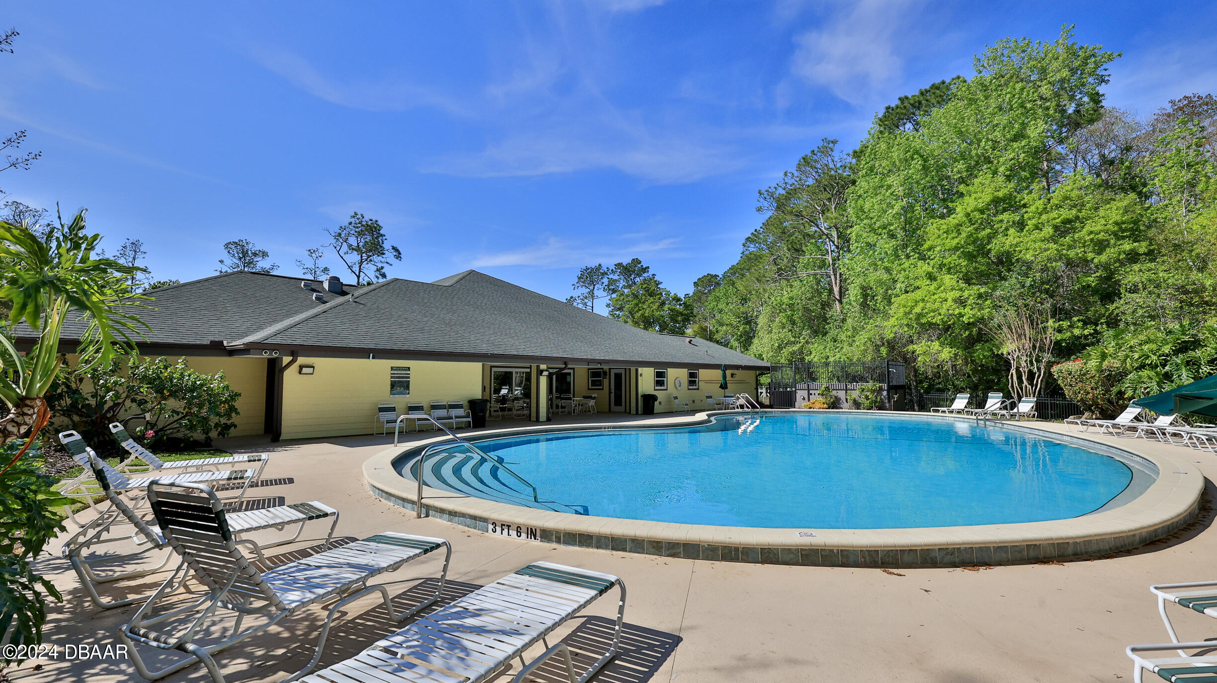 16 Meadow Ridge View Ormond Beach, FL 32174 - Photo 41 of 45 a view of swimming pool with seating space