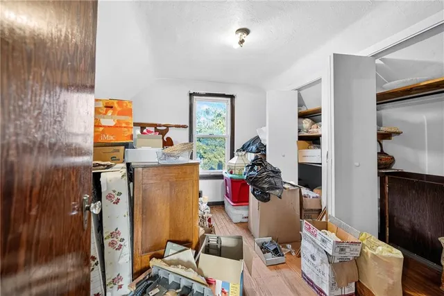 a view of empty room