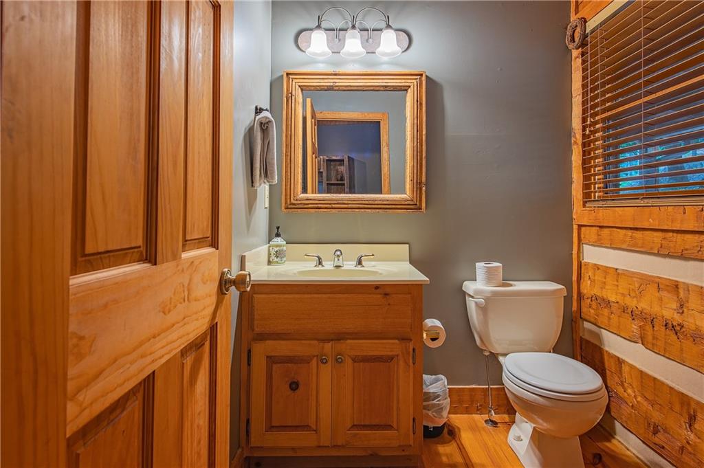 192 Grassy Knob Court Jasper, GA 30143 - Photo 19 of 88 a bathroom with a toilet sink and mirror