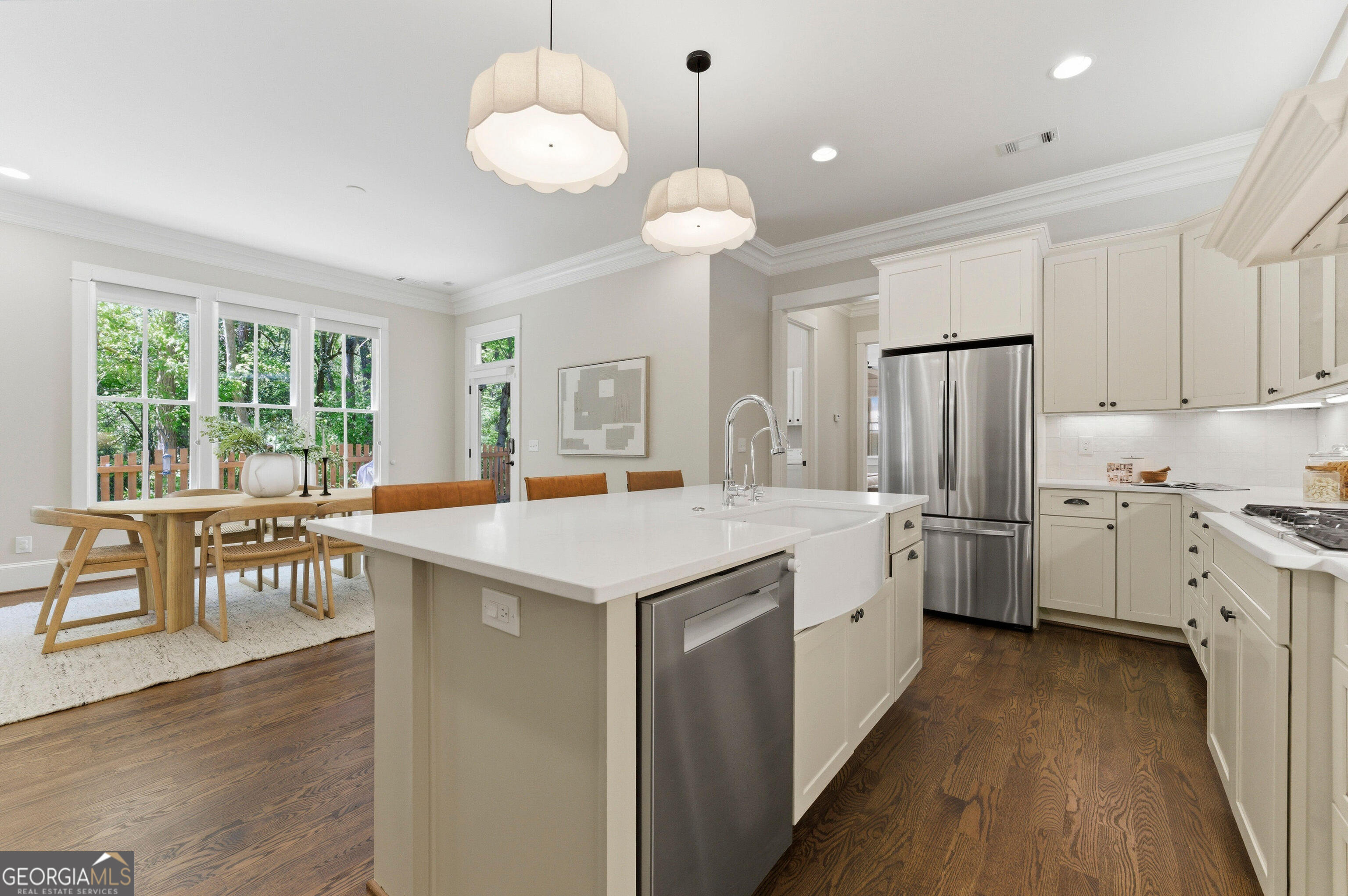 104 Fairview Street Decatur, GA 30030 - Photo 12 of 39 a kitchen that has a lot of cabinets a sink and appliances