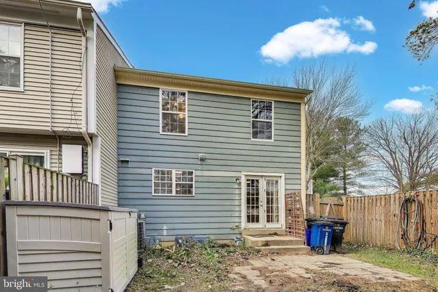 a view of a house with a patio