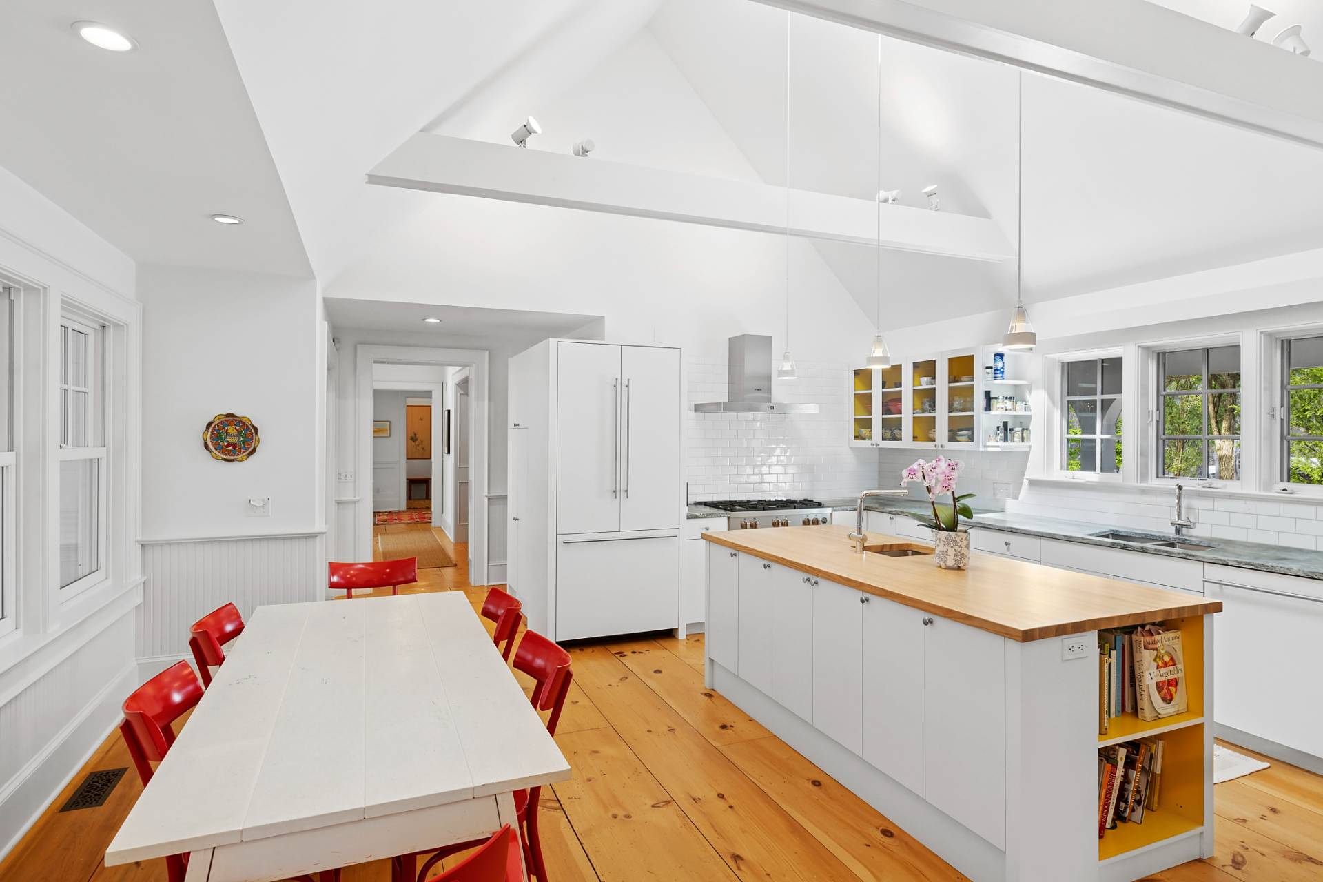 27 Gardiners Path Sag Harbor, NY 11963 - Photo 6 of 27 a kitchen with granite countertop a sink stove and cabinets