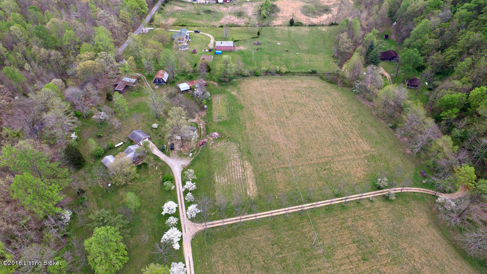 5888 Knob Creek Road Brooks, KY 40109 - Photo 43 of 58 Aerial View of 10+ acres
