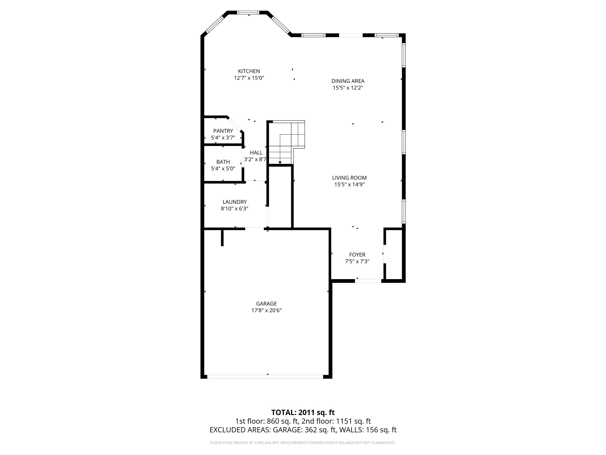 2707 Volute Houston, TX 77038 - Photo 26 of 28 2707 Volute Court first-floor plan