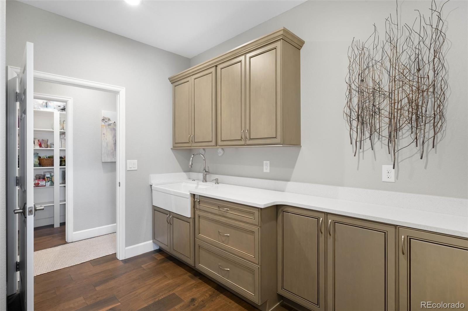 10914 Remmick Ridge Road Parker, CO 80134 - Photo 20 of 47 a kitchen with a sink and cabinets