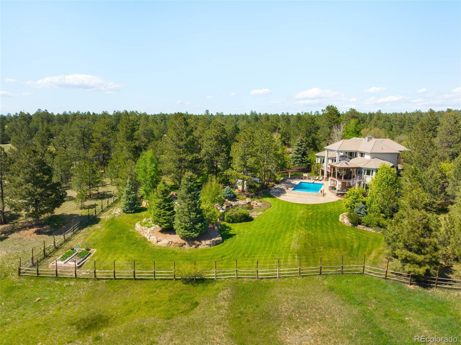 10914 Remmick Ridge Road Parker, CO 80134 - Photo 37 of 47 a view of a swimming pool