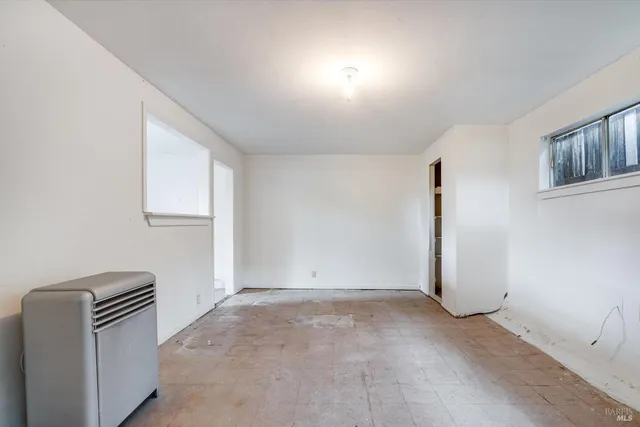 a view of room with window