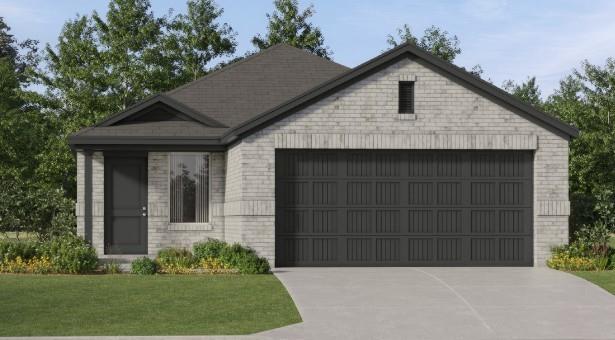 14220 Bechler Street Pilot Point, TX 76258 - Photo 1 of 1 a front view of a house with a garden and plants