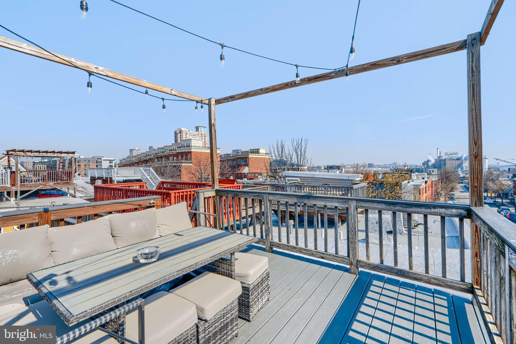 438 East Clement Street Baltimore, MD 21230 - Photo 38 of 47 a view of balcony with furniture