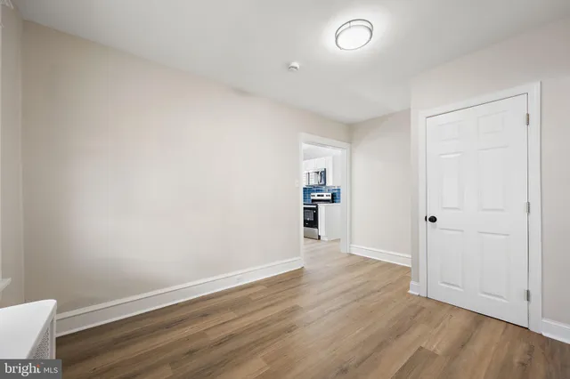 wooden floor in an empty room