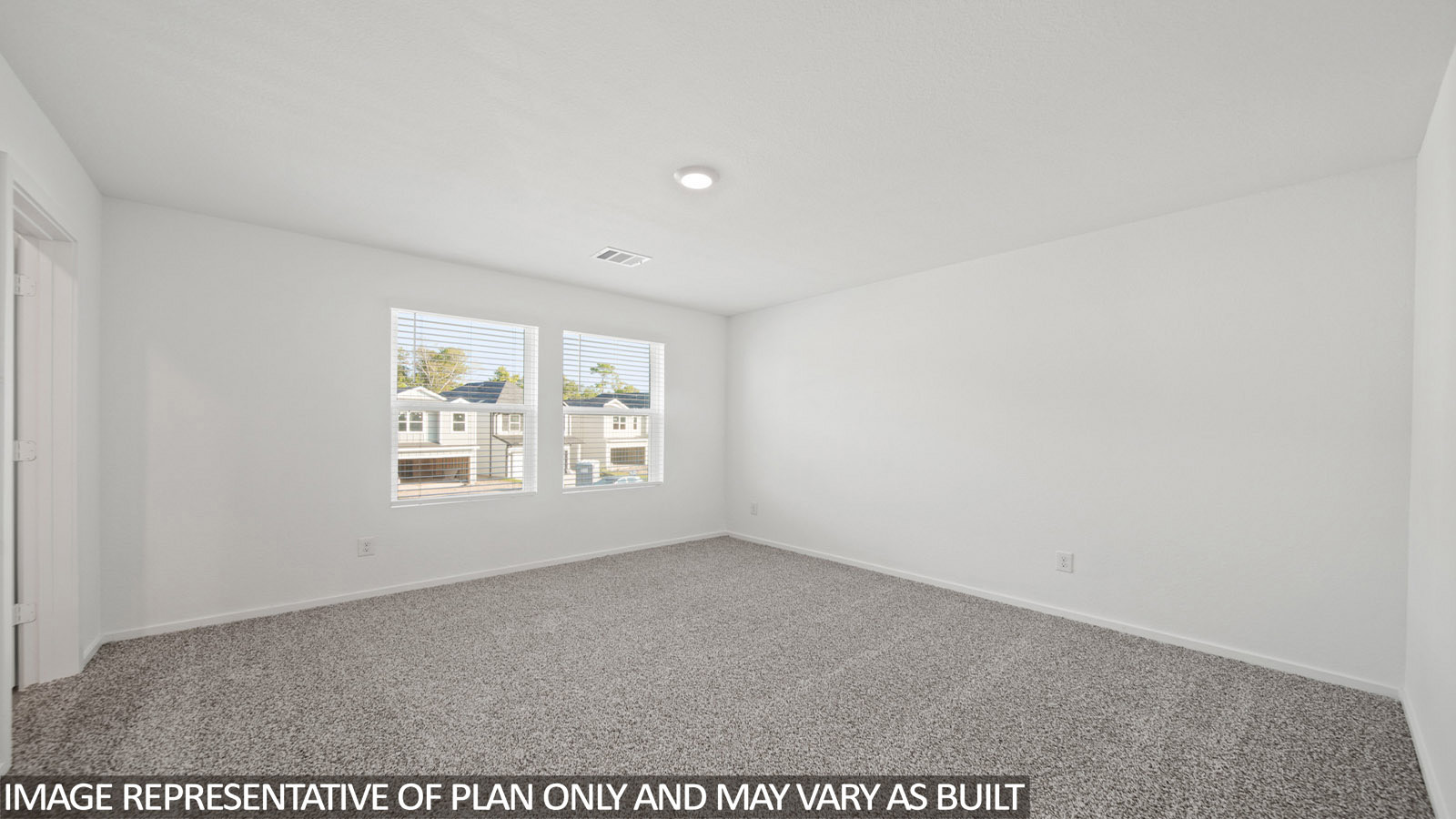 220 Flying Tigers Trail Jarrell, TX 76537 - Photo 13 of 21 Spacious room featuring neutral carpeting and white wall finishes