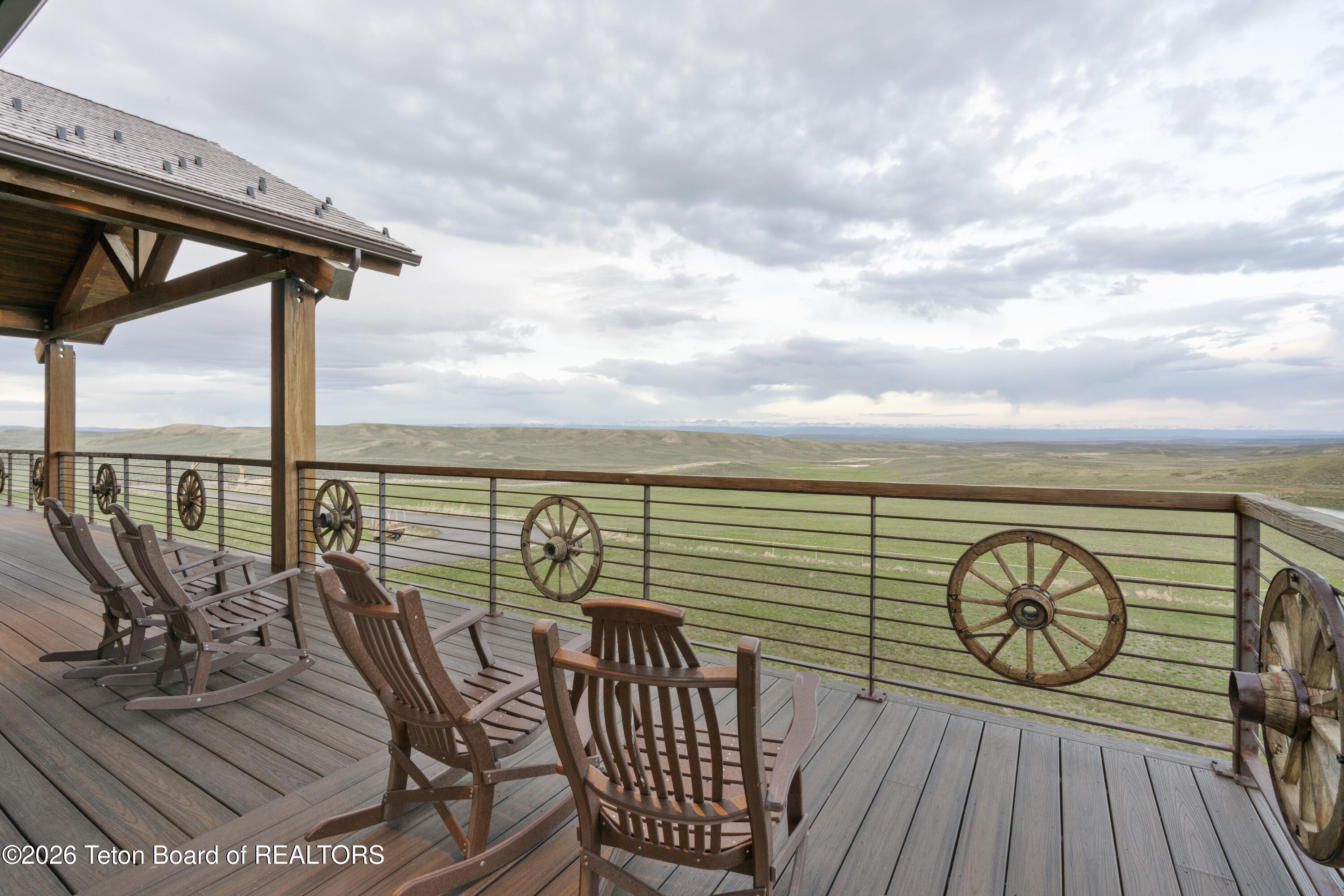 627 Ryegrass Road Daniel, WY 83115 - Photo 43 of 70 Plentiful Deck Space