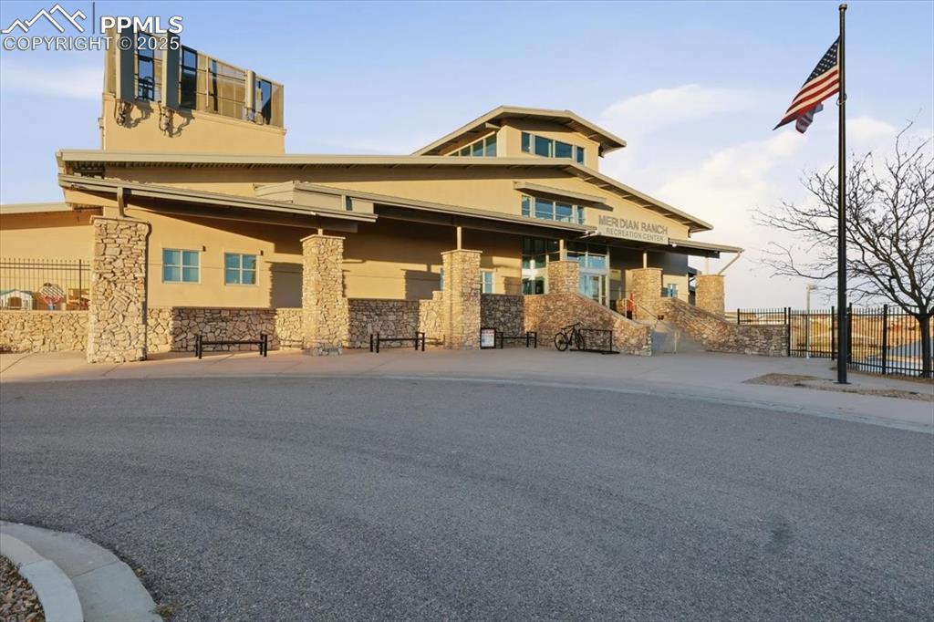 12114 Sleeping Bear Road Peyton, CO 80831 - Photo 43 of 47 a view of a house with a street