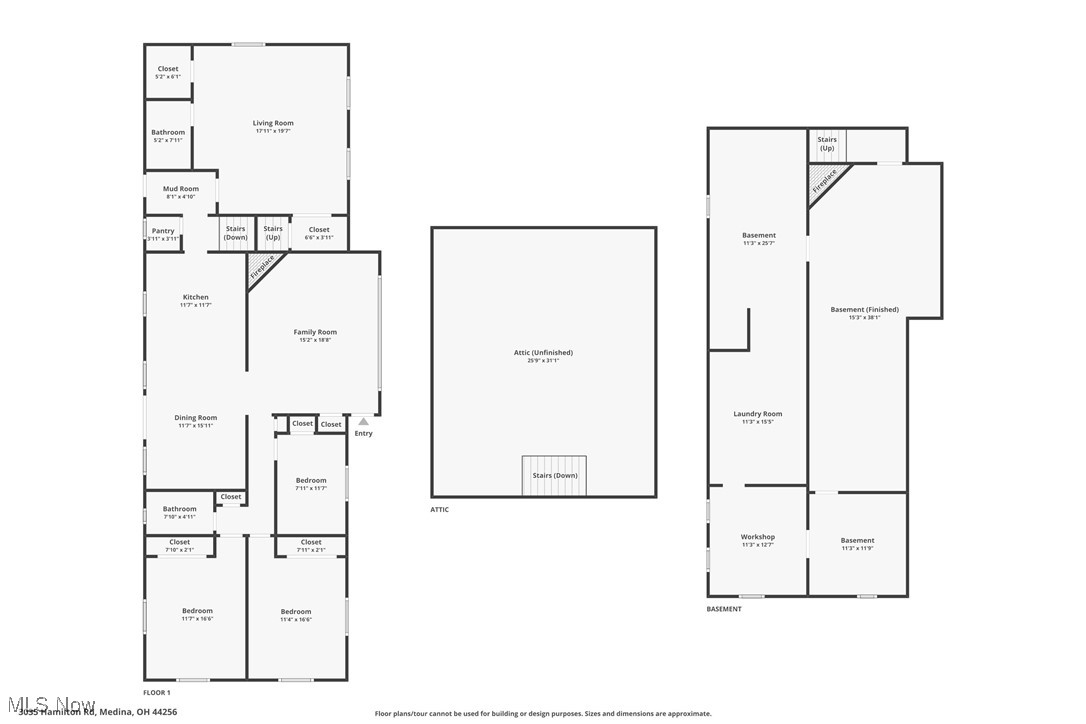 3035 Hamilton Road Medina, OH 44256 - Photo 50 of 50 Combined Floor plan