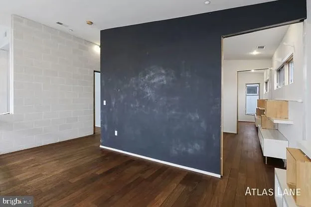 wooden floor in an empty room