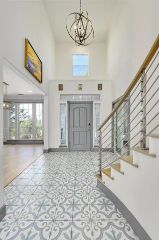 a view of an entryway