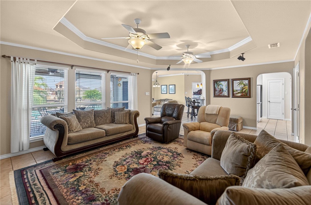15969 Punta Espada Loop Corpus Christi, TX 78418 - Photo 6 of 40 Living Room - Bright and Open!