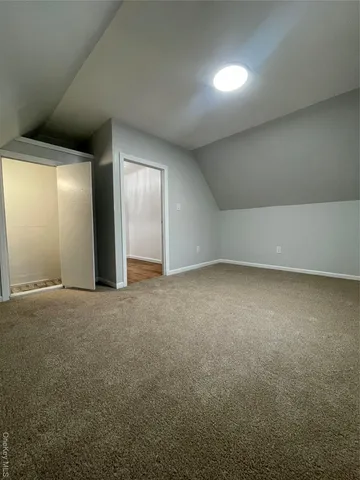 an empty room with a empty space