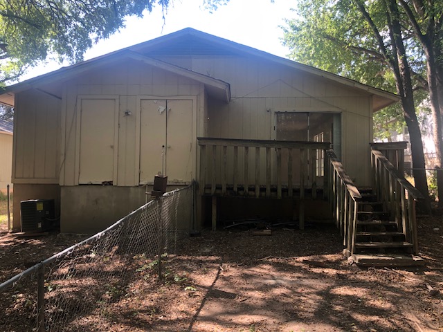 404 West Dittmar Road Austin, TX 78745 - Photo 2 of 15 View of side of home featuring stairway and a deck