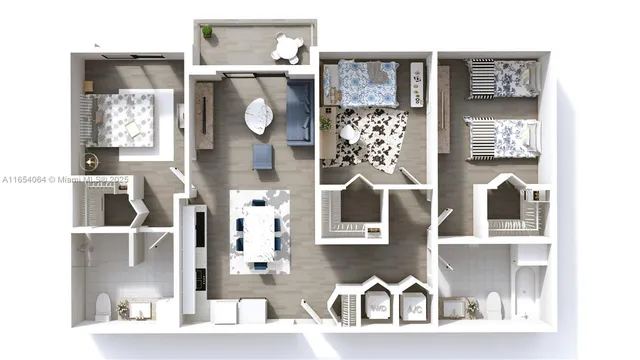 a view of living room with furniture