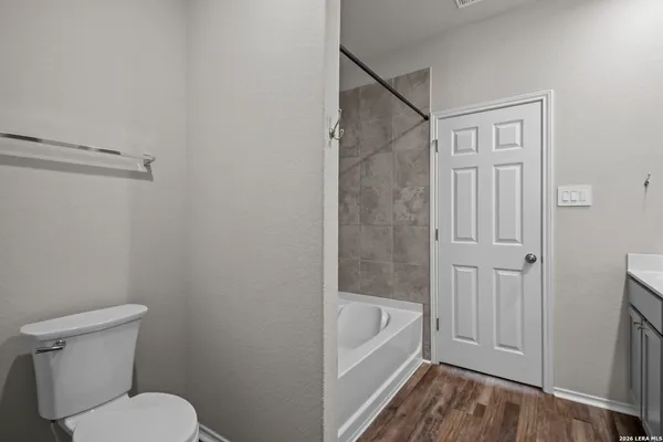 a view of a rack on the wall