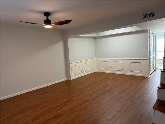 wooden floor in an empty room