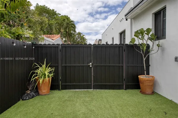 a view of outdoor space and porch