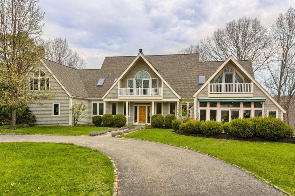 37 Grapevine Road Wenham, MA 01984 - Photo 5 of 30 a front view of house with yard and green space