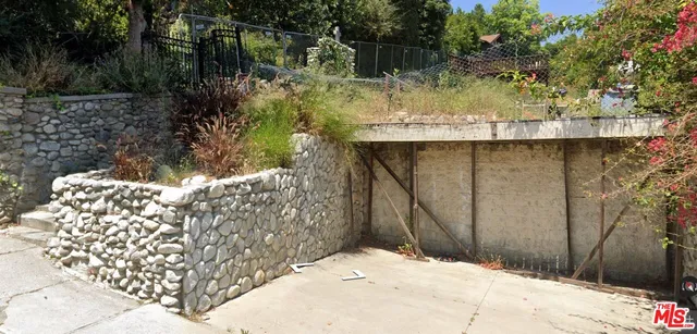 a view of wooden fence