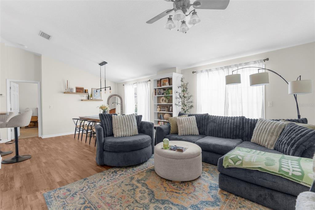 8546 Great Egret Trace New Port Richey, FL 34653 - Photo 5 of 21 a living room with furniture and a couch