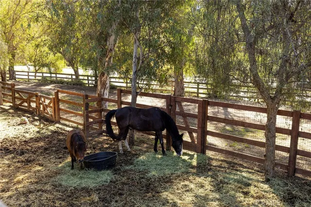 a view of outdoor space with seating area