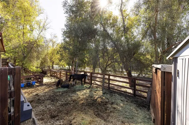 a view of outdoor space with trees