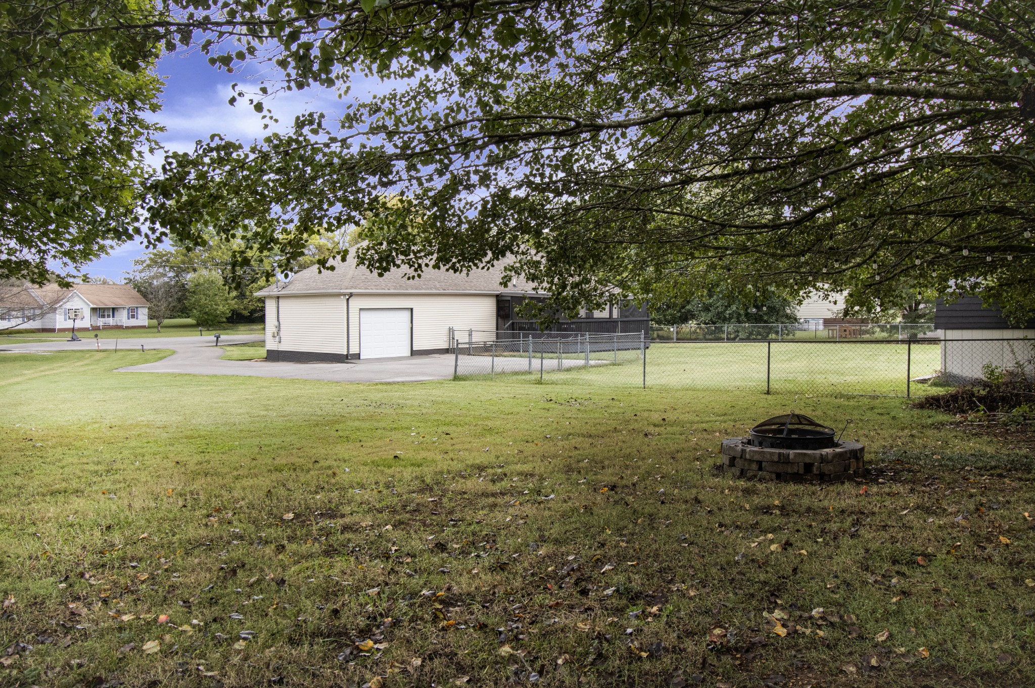 119 Jeremiah Court Rockvale, TN 37153 - Photo 23 of 26 a backyard of a house with lots of green space and fountain