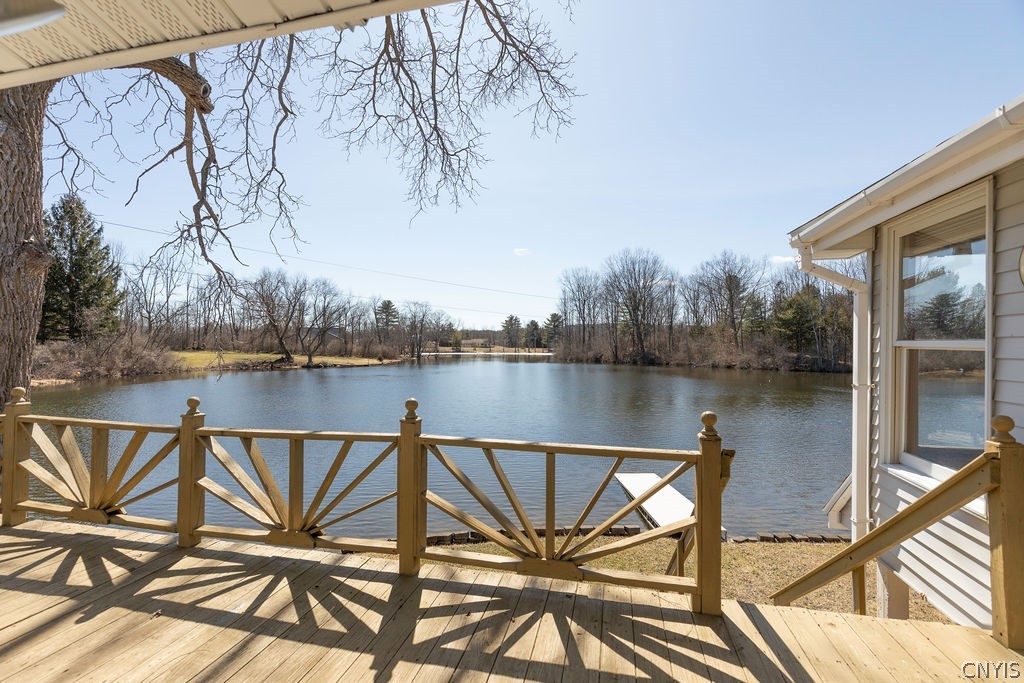 6450 Paino Road Eaton, NY 13346 - Photo 28 of 37 Back deck just off both the kitchen & family room