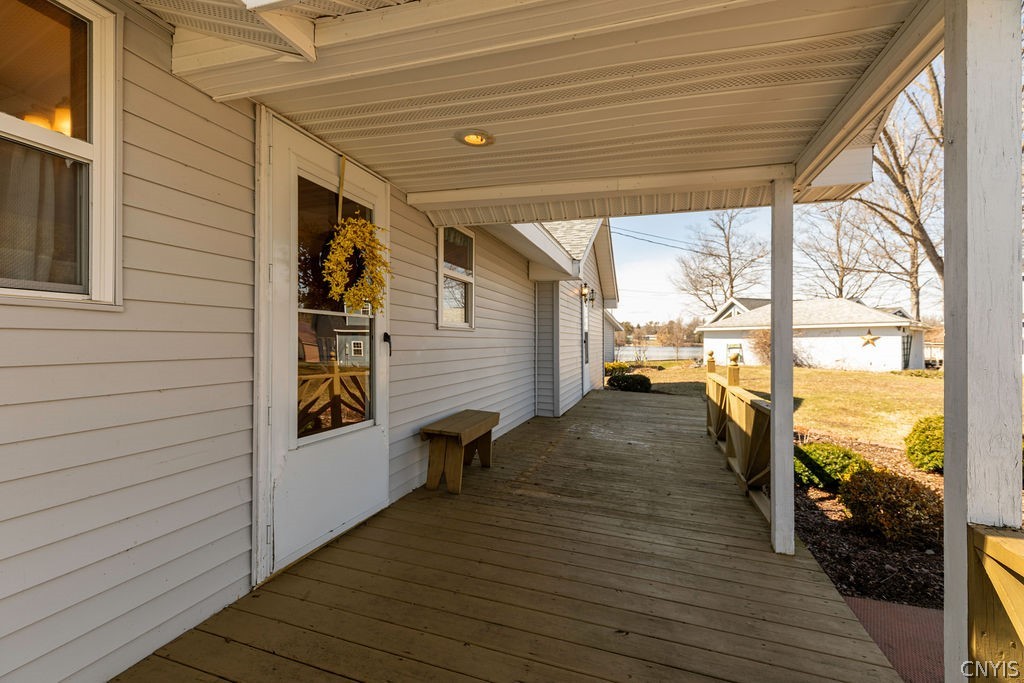 6450 Paino Road Eaton, NY 13346 - Photo 35 of 37 Front porch offers cover.