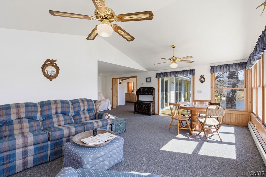 6450 Paino Road Eaton, NY 13346 - Photo 7 of 37 view from corner of family room back toward the ki